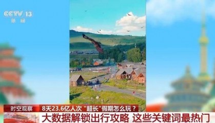 “超长”假期怎么玩？大数据解锁出行攻略