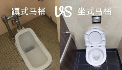 整个商场找不到一个蹲便，蹲厕真的比坐厕更卫生吗？为啥马桶越来越多？