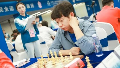 黑龙江代表团首金诞生 ！王皓夺得十五运会国际象棋冠军