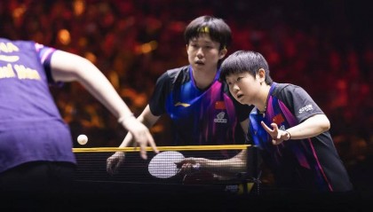 王楚钦：与莎莎沟通和技战术执行都不错 孙颖莎赞搭档感觉状态非常好