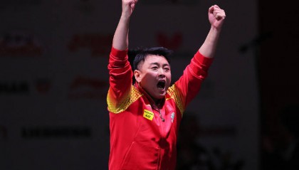 应聘先农坛体校乒乓球教练员岗位 王皓综合成绩排第一