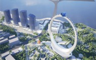 上海将建世界最高无轴摩天轮“上海之门”，预计今年年底开工