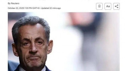 法国前总统萨科齐入狱服刑，单间囚室9平米，两名警员在隔壁常驻保护，律师：他什么要求也没提，没啥优待