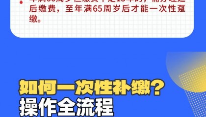 社保没缴满15年或20年？别慌，4种方式补救！
