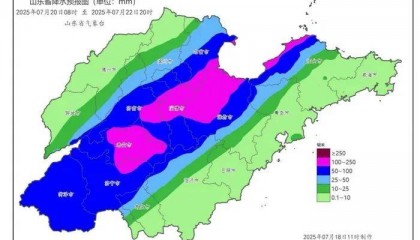 大到暴雨，局部大暴雨！山东最新预报