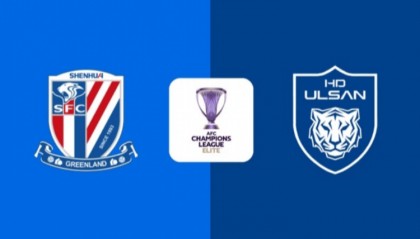 上海申花战平蔚山HD！亚冠次轮中超Big3均取分数