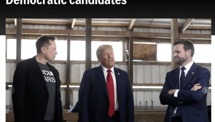 特朗普拒绝与马斯克重归于好 马斯克或助民主党遭特朗普警告