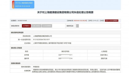 串通投标，上海建溧建设集团有限公司被禁止3年内参加全军采购