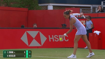 恭喜！WTA500伦敦站 郑钦文草地赛季首秀取得开门红
