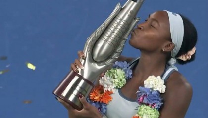 “果王”高芙首次赢得武网冠军，获得425万元奖金