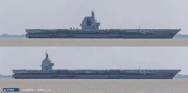 中国“福建”舰最新进度！中国3航母战力或超越2艘美国尼米兹