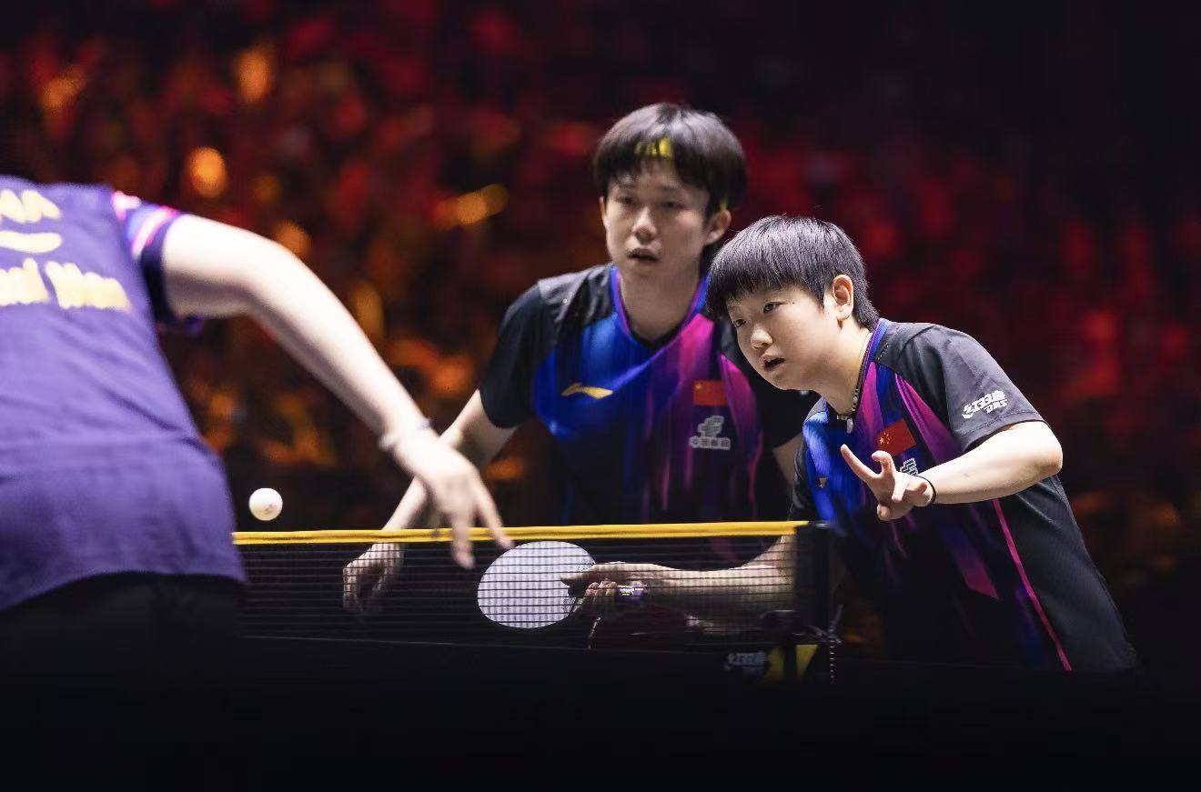 王楚钦:与莎莎沟通和技战术执行都不错 孙颖莎赞搭档感觉状态非常好