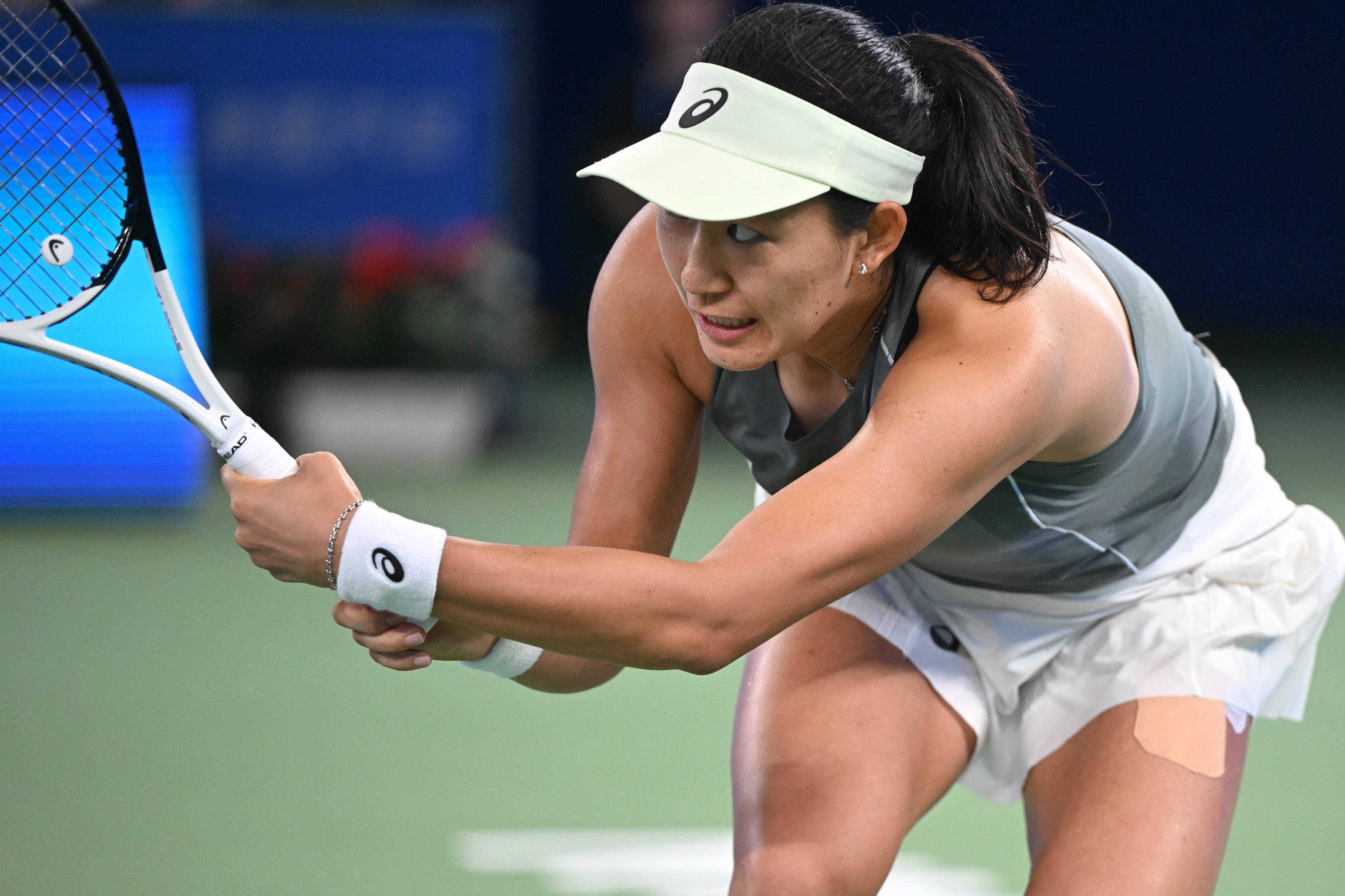 （体育）网球——武汉公开赛：王欣瑜首轮出局