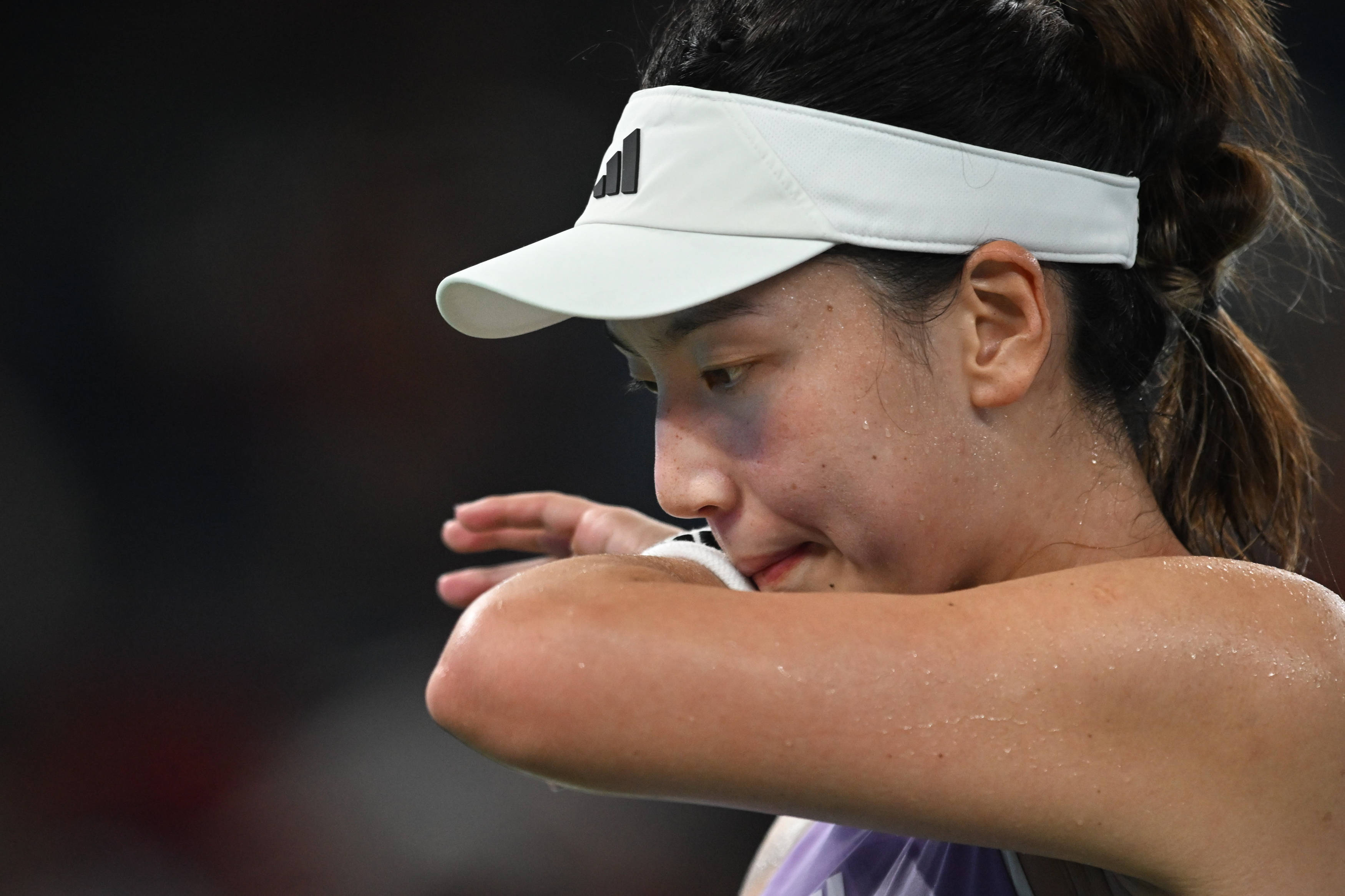 （体育）网球——武汉公开赛：王欣瑜首轮出局