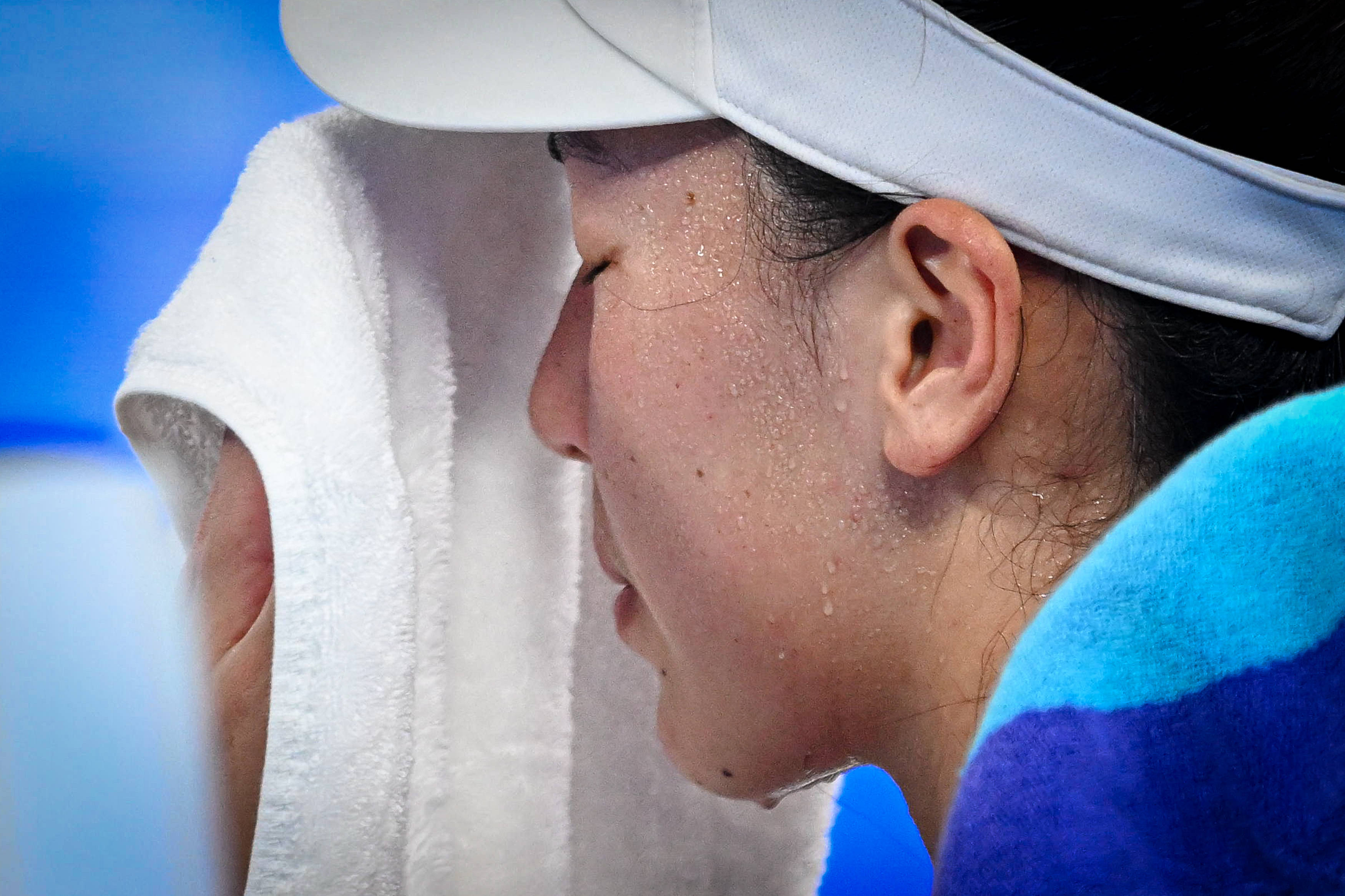 （体育）网球——武汉公开赛：王欣瑜首轮出局