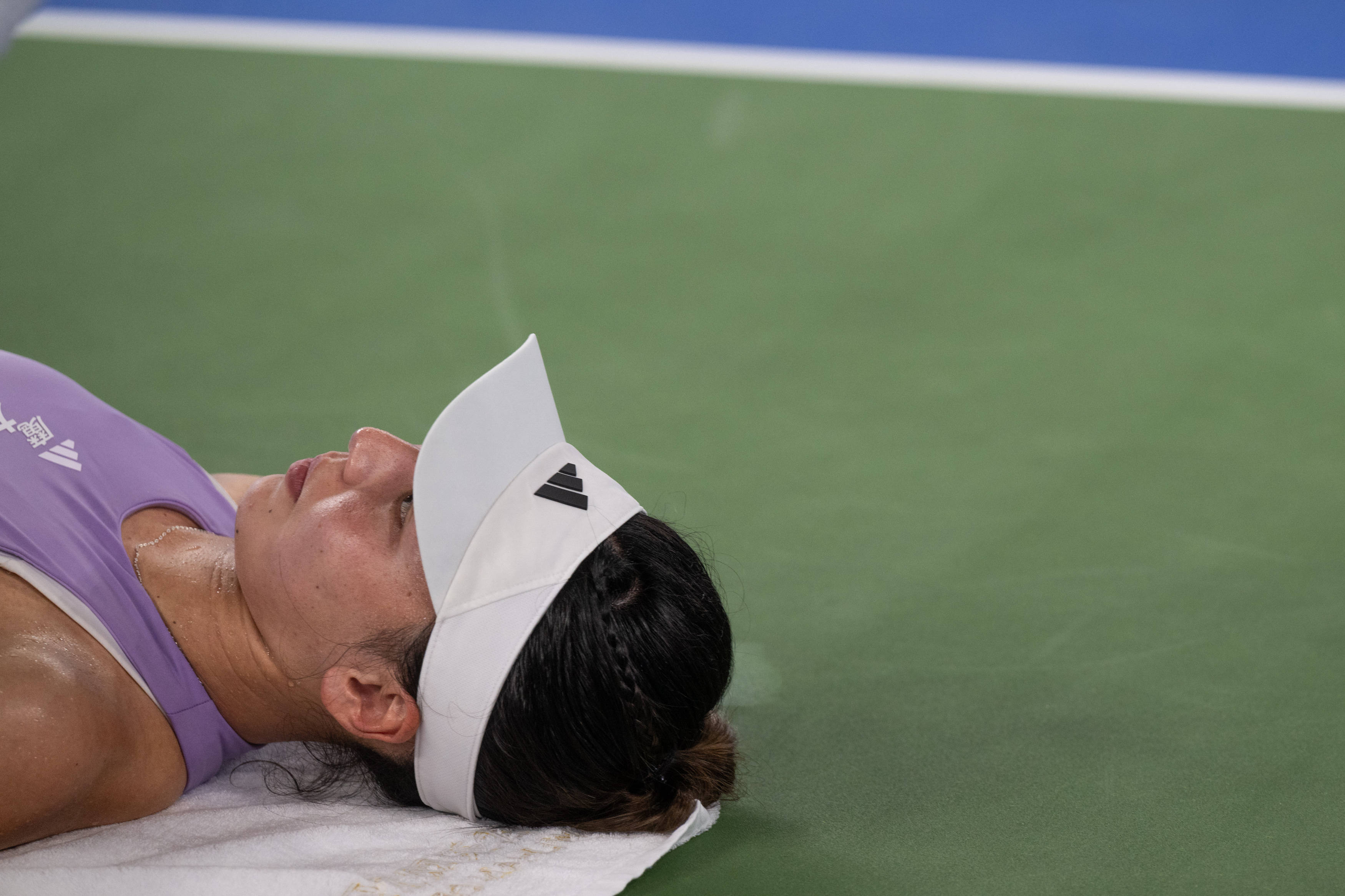 （体育）网球——武汉公开赛：王欣瑜首轮出局